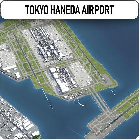 Tokyo Haneda Airport - HND 3D model